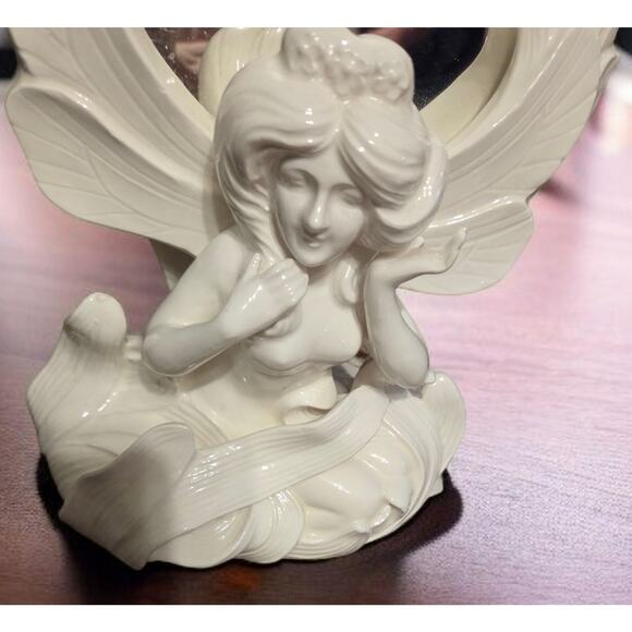 Fitz and Floyd Fairies Collection Vintage 1979-1995 Desk Mirror and Soap Dish - Picture 5 of 11